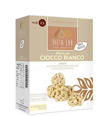Dietalab minicrok cioccolato bianco 96 g