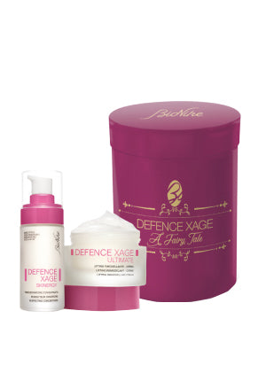 Defence xage kit natale 2020 1 skinenergy perfezionatore concentrato 30 ml + 1 ultimate lifting rimodellante crema 50 ml