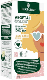 Herbatint vegetal color honey blond power ita 100 g