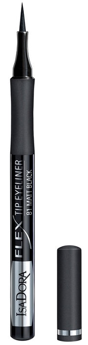 Isadora flex tip eyeliner 81 matt black
