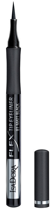 Isadora flex tip eyeliner 81 matt black