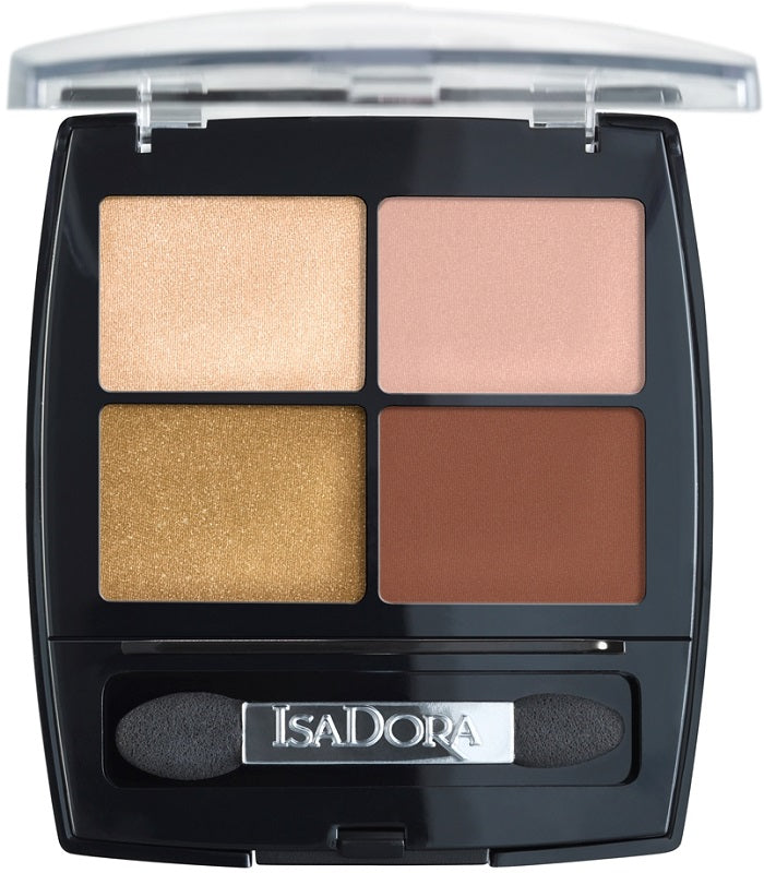 Isadora eye shadow quartet 25 rose glam mirror version