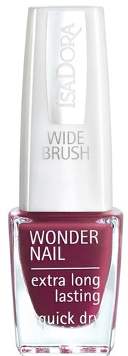Isadora wonder nail red plum 435