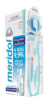 Special pack meridol collutorio 400 ml + spazzolino morbido