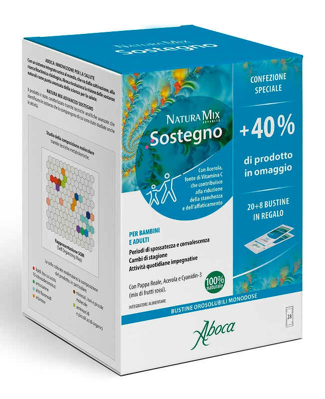 Natura mix advanced sostegno orosolubile 28 bustine confezione speciale