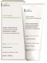 Vebix phytamin e deo performance crema deo 72h-50ml sali di argento