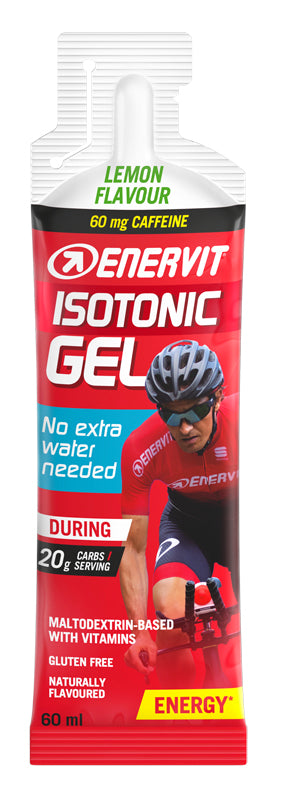 Enervit sport isotonic gel limone con caffeina 60 ml