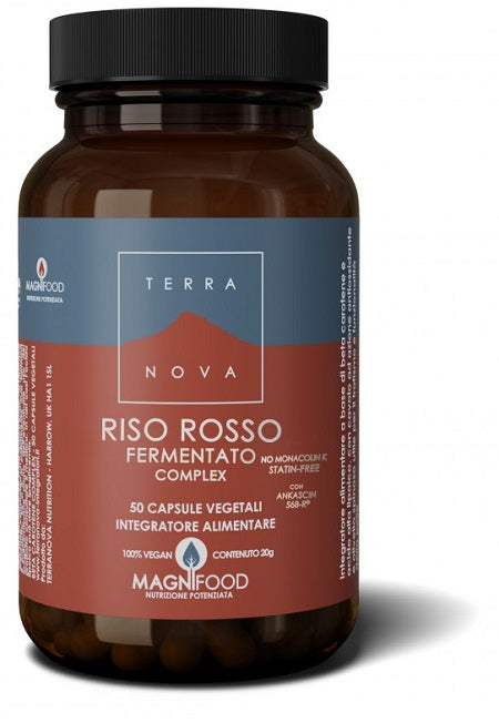 Terranova riso rosso fermentato complex 50 capsule vegetali senza monacolina e statina