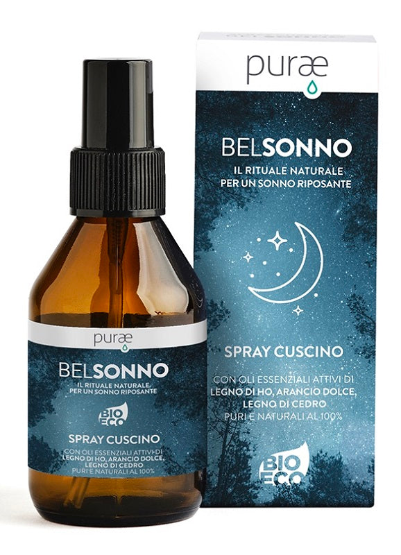 Purae belsonno spray cuscino bio eco 100 ml