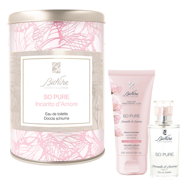 So pure incanto d'amore kit natale 2021 eau de toilette 50 ml + doccia schiuma 200 ml