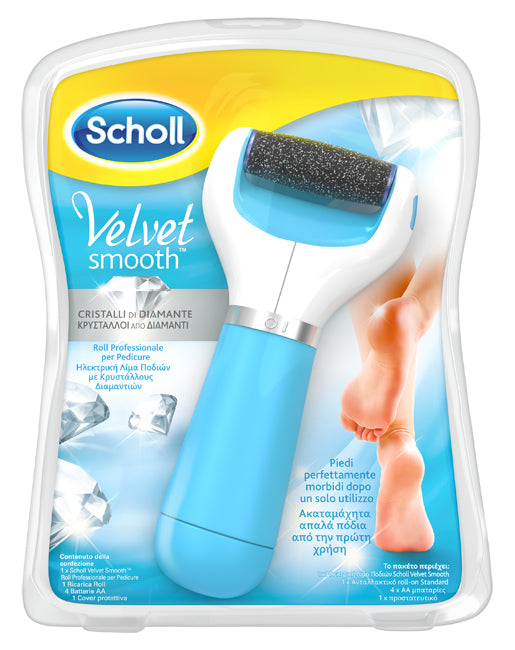 Velvet smooth diamante blu