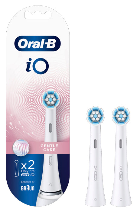 Oralb power refill io gentle clean white 2 pezzi