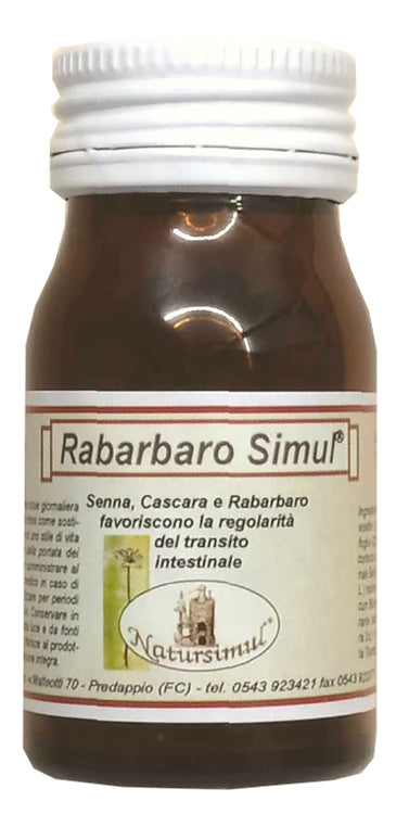 Rabarbaro simul senza aloe 70 tavolette
