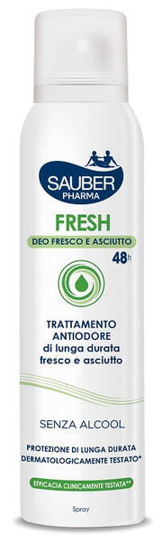 Sauber fresh deodorante spray 150 ml