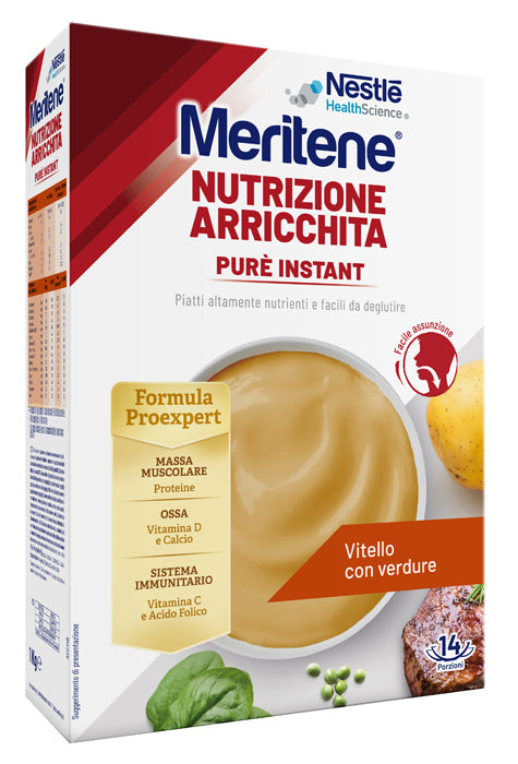 Meritene pure' instant vitello con verdure 1 kg