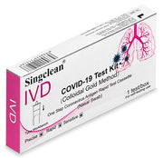 Test antigenico rapido covid-19 singclean autodiagnostico determinazione qualitativa antigeni sars-cov-2 in tamponi nasali mediante immunocromatografia