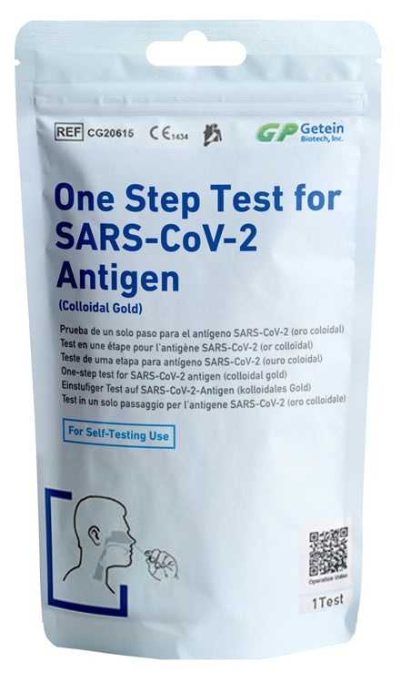 Test antigenico rapido covid-19 one step autodiagnostico determinazione qualitativa antigeni sars-cov-2 in tamponi nasali mediante immunocromatografia
