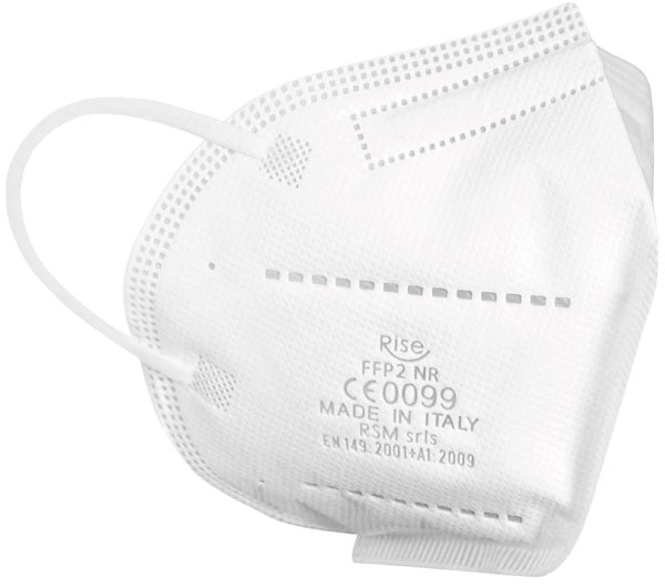Ffp2 adulto bianco 1 pezzo ce 0099