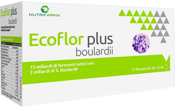 Ecoflor plus boulardii 10 flaconcini