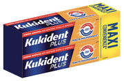 Kukident plus doppia azione tenuta insuperabile crema adesiva dentiere 2x65 g