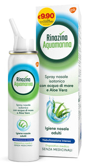 Soluzione isotonica rinazina aquamarina aloe intensa promo 100 ml