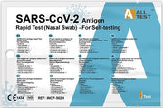 Test antigenico rapido covid-19 alltest autodiagnostico determinazione qualitativa antigeni sars-cov-2 in tamponi nasali mediante immunocromatografia