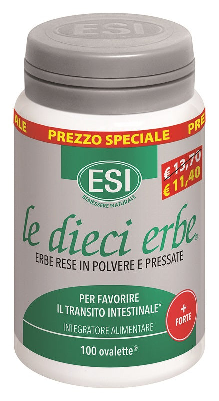Esi le dieci erbe + forte 100 tavolette taglio prezzo
