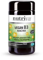 Nutriva vegan b3 fizz 30 compresse arancia