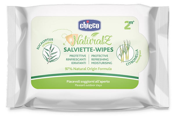 Chicco zanza salviette naturale 20 pezzi