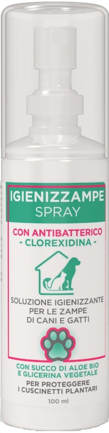 Igienizzampe spray clorexidina 100 ml