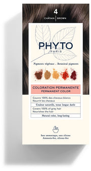 Color kit 4 castano 1 latte 50 ml + 1 crema 50 ml + 1 maschera 12 ml