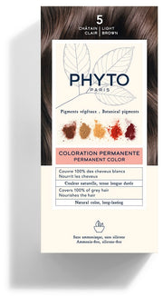 Color kit 5 castano chiaro 1 latte 50 ml + 1 crema 50 ml + 1 maschera 12 ml
