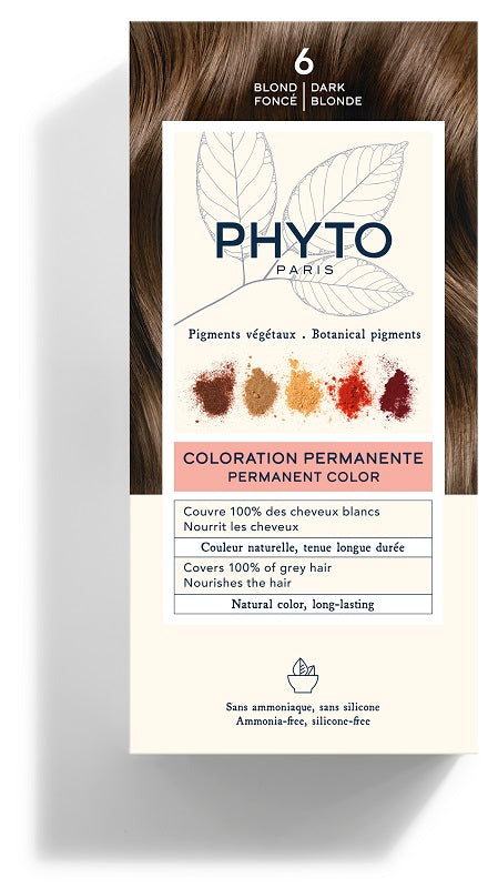 Color kit 6 biondo scuro 1 latte 50 ml + 1 crema 50 ml + 1 maschera 12 ml