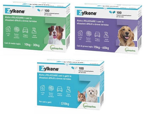 Zylkene cani grossa taglia 15-60kg 100 capsule 450 mg