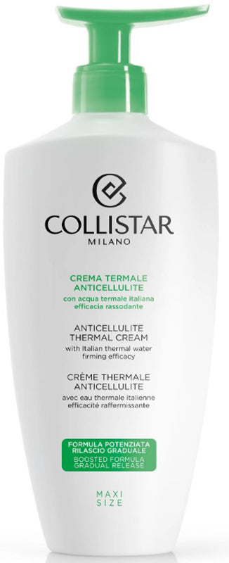 Collistar crema termale anticellulite co acqua termale italiana efficacia rassodante 400 ml
