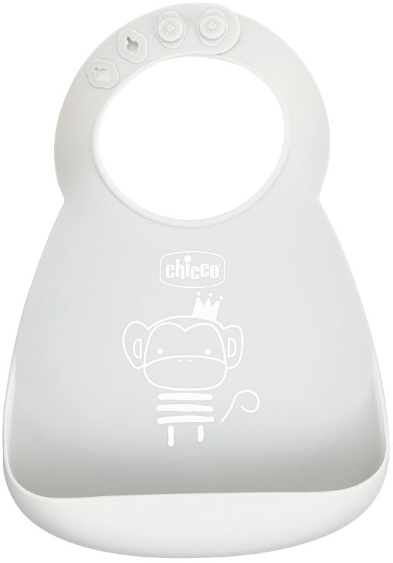 Chicco bavaglia silicone neutra