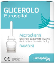 Microclismi glicerolo bambini 6 pezzi