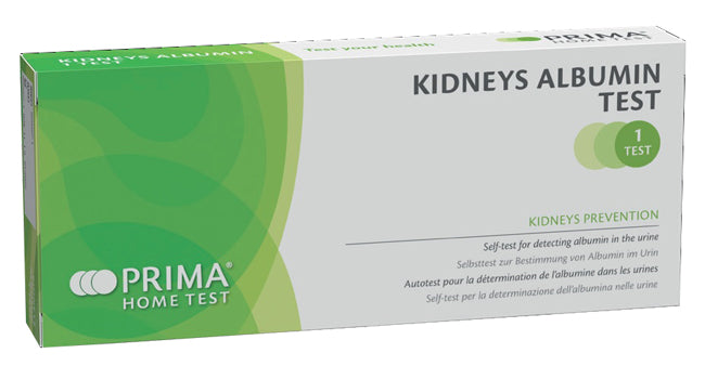 Test autodiagnostico prima kidneys albumin misurazione livello albumina nelle urine