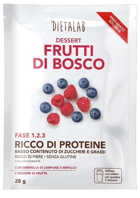 Dietalab dessert frutti di bosco 28 g