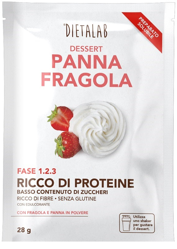 Dietalab dessert panna fragola 28 g
