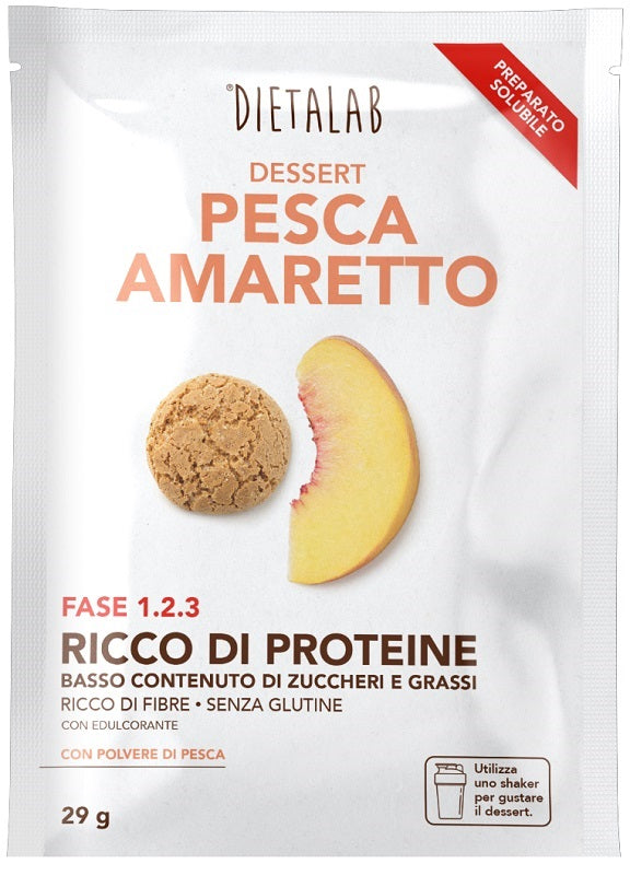 Dietalab dessert pesca amaretto 27 g