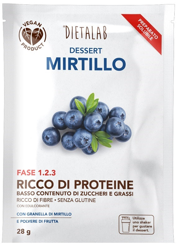 Dietalab dessert mirtillo vegan 26 g