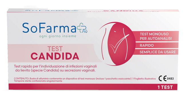Test autodiagnostico candida albicans sofarmapiu'