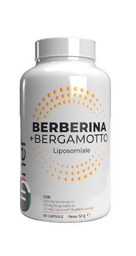 Inner berberina + bergamotto liposomiale 60 capsule