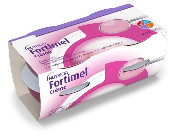Fortimel creme frutti di bosco 4 pezzi da 125 g