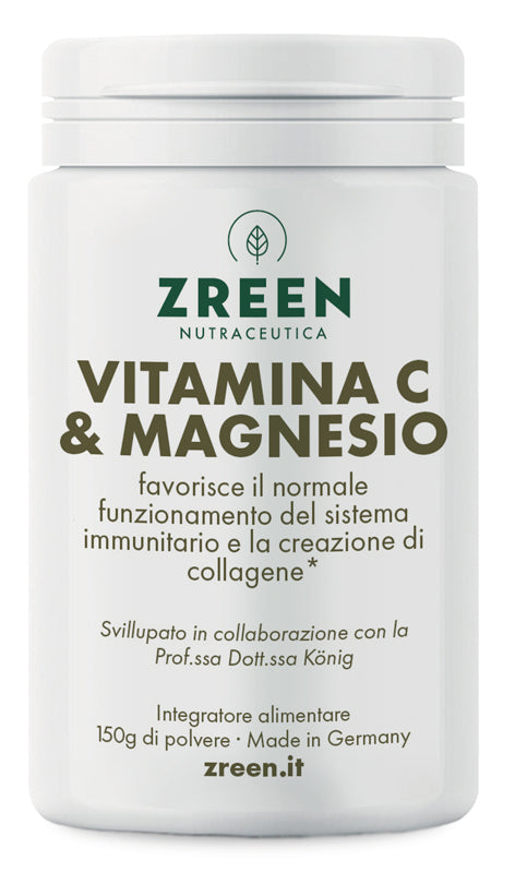 Zreen vitamina c & magnesio polvere 150 g