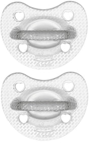 Chicco gommotto silicone crystal 2-6 mesi 2 pezzi