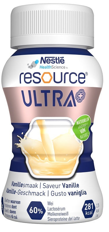 Resource ultra+ vaniglia 4 bottiglie