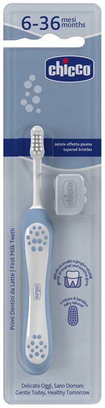 Chicco spazzolino 6 mesi+ azzurro