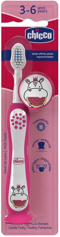 Chicco spazzolino 3-6 years rosa